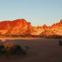 Australie - Rainbow Valley au coucher du soleil