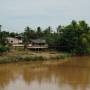 Thaïlande - Le pont pour se rendre aux ruines