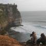 France - la falaise et les singes