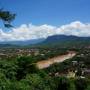 Laos - Vue de Luang Prabang (du Phu Si)