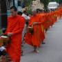 Laos - Cérémonie des moines