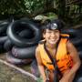 Laos - Les bouées utilisées pour la Water Cave