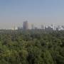 Mexique - panorama vue du chateau Chapultepec