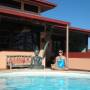 Nouvelle-Calédonie - méditation au bord de la piscine 