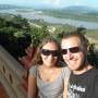 Thaïlande - nous devant le fleuve Mékong