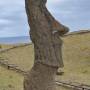 Chili - Un MOAI dans la carrière de RANO RARAKU