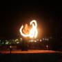 Thaïlande - Spectacle de jongleur de feu