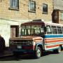 Bolivie - Bus et bolivienne.