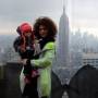 USA - Mere et fille au top of the rock