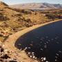 Bolivie - Copacabana, vue du calvaire