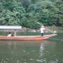 Japon - Un bateau sur le fleuve 