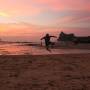 Thaïlande - Essai de saut sur soleil couchant / Thib