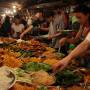 Laos - marché de nuit