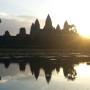 Cambodge - Lever de soleil à angkor