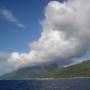 Polynésie française - un volcan