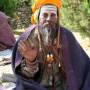 Népal - Sadhu au temple de Muktinath