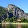 Laos - Falaise près de Luang Prabang