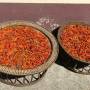 Laos - Piments au soleil