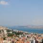 Turquie - vue sur le bosphore de la tour galata