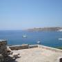 Turquie - vue du haut du château de bodrum