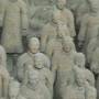 Chine - soldats en terre cuitte