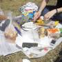 Corée du Sud - Picnic sur le campus le 16