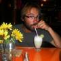 Pérou - Thomas qui sirote son enieme pisco sour... Il ne peut plus s en passer!