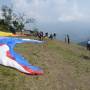 Inde - Depart du parapente