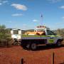 Australie - Camping au Karijini, le 17/07/2011.