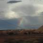 Australie - Pluie et arc-en-ciel du désert