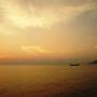 Cambodge - Coucher de soleil sur l