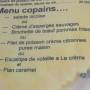 Laos - Le Menu copains