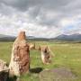 Arménie - Route vers le Sud - Menhirs de Sisian