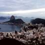 Brésil - Pao de Azucar vu depuis le Corcovado