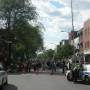 Canada - On etait dans le quartier de la petite italie...le jour de la demi....!