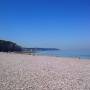 France - Plage à galet (eau froide)