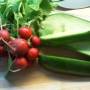 Chine - Radis rouges et verts